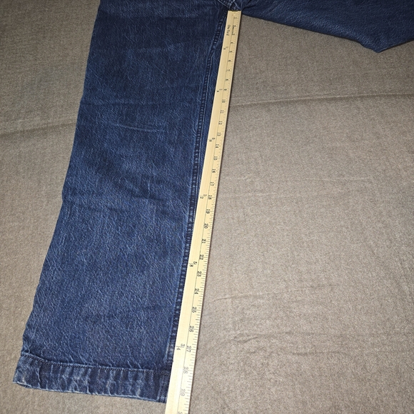 Abercrombie & Fitch High Rise Loose Jeans Wide Leg Denim Women's Size 6/28 - Picture 8 of 16